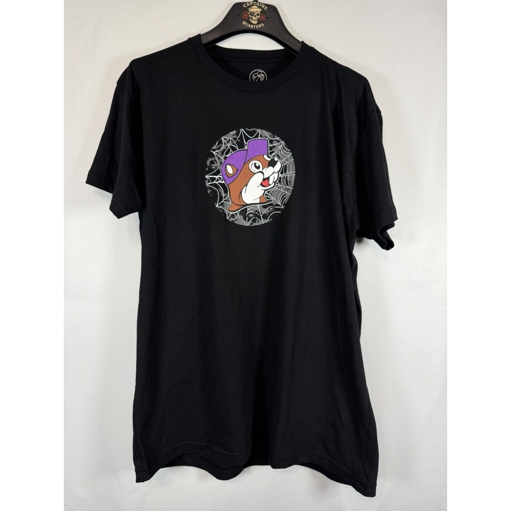 Buc-ees Halloween T-Shirt 2025 Put A Spell On Me Glow In The Dark Large
